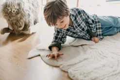 LORENA CANALS Kinderteppich Tierfreunde weiss