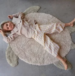 LORENA CANALS Kinderteppich Tierfreunde beige Discount