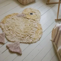 LORENA CANALS Kinderteppich Tierfreunde gelb New