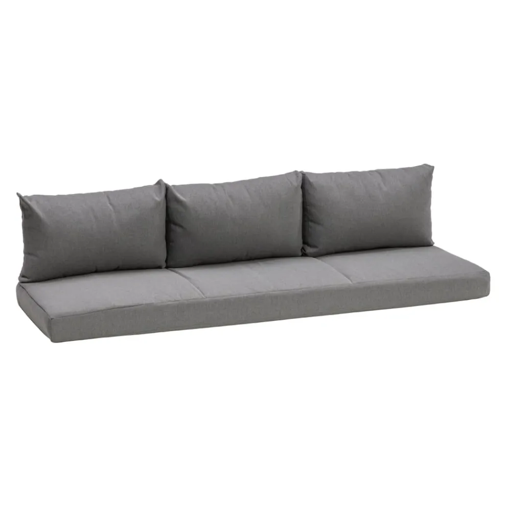 Johann Jakob Kissenanzug Set Aruba grau New