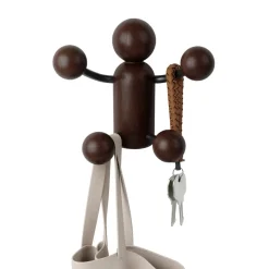 Umbra Kleiderhaken Hook schwarz, walnuss Best