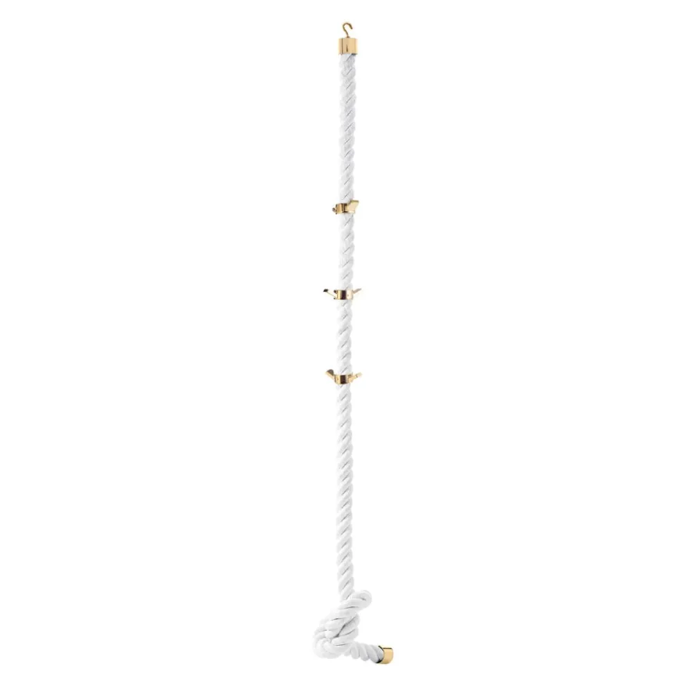 Opinion Ciatti Kleiderhaken La Cima gold, weiss Outlet