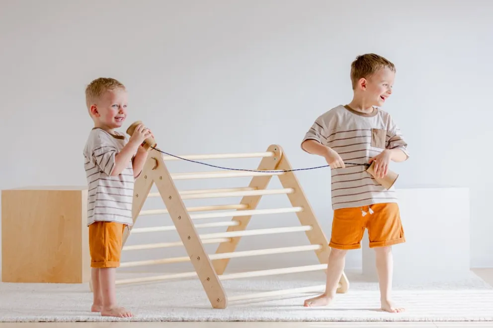 Duck Woodworks Kletterdreieck Amata naturel Clearance