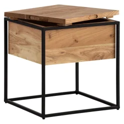 MID.YOU Klubtisch Akazie braun Outlet