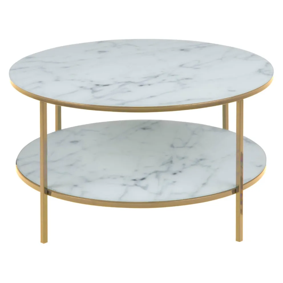 Lomoco Klubtisch Alisma weiss Discount