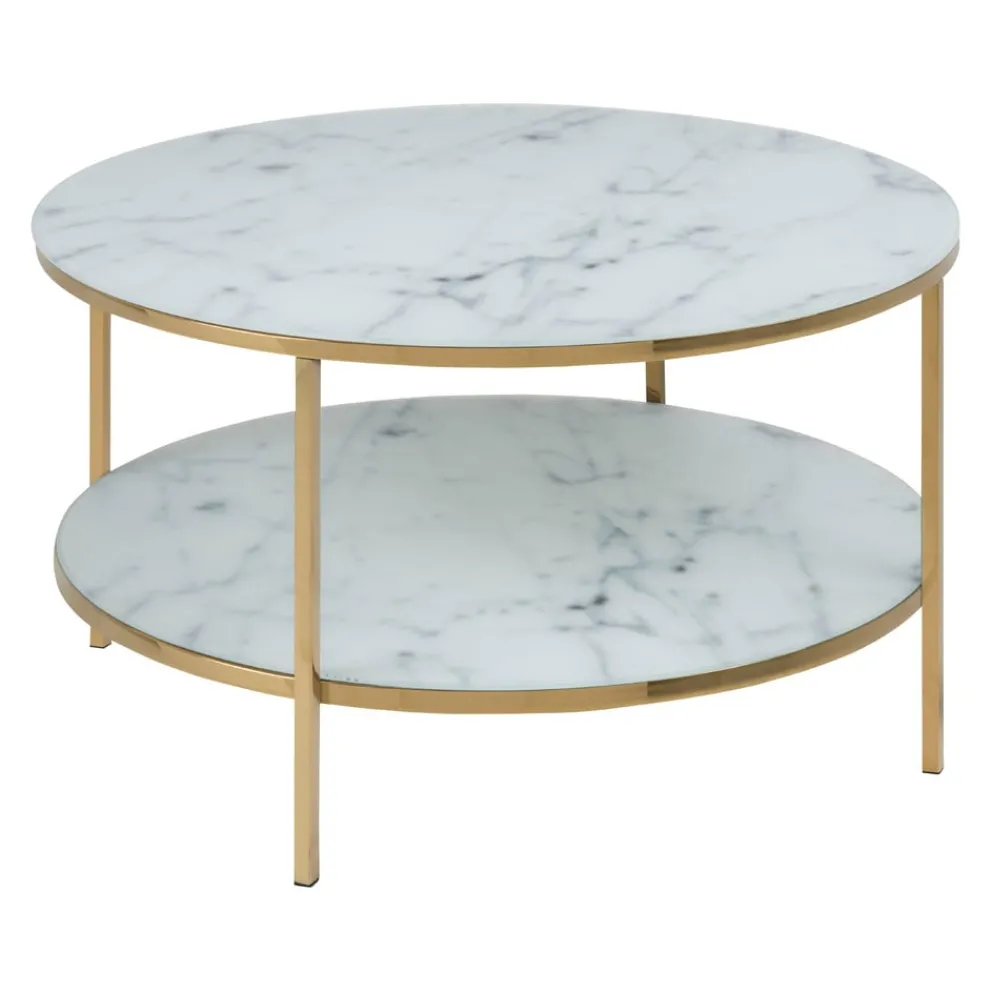 Lomoco Klubtisch Alisma weiss Discount