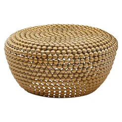 MID.YOU Klubtisch Alu gold Clearance