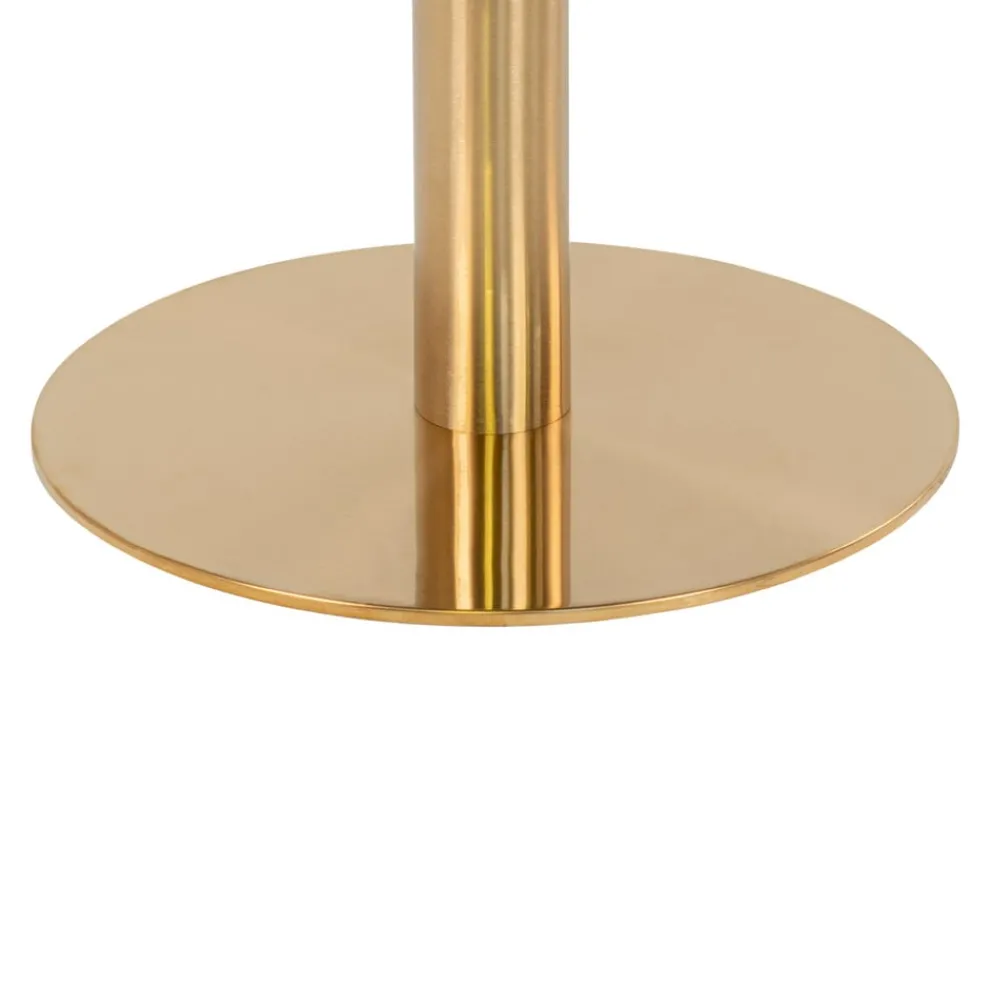Johann Jakob Klubtisch Bolzano messing, weiss Hot
