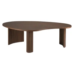 Ethnicraft Klubtisch Boomerang braun Discount