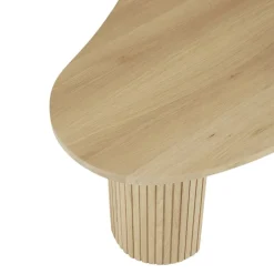 Ethnicraft Klubtisch Boomerang eichefarbig Online