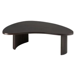 Ethnicraft Klubtisch Boomerang dunkelbraun