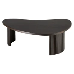 Ethnicraft Klubtisch Boomerang dunkelbraun