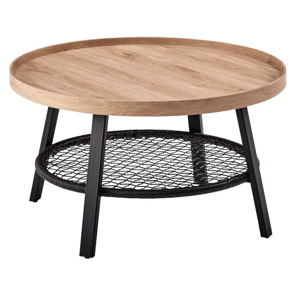 Johann Jakob Klubtisch Bruno eichefarbig Outlet