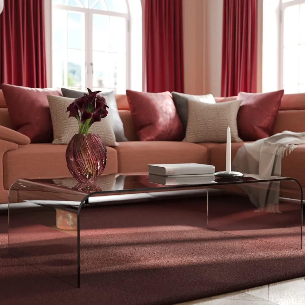 Edition Klubtisch Curvo transparent Online