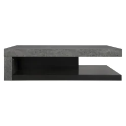 Temahome Klubtisch Detroit betongrau, schwarz Discount