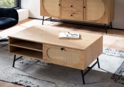 MID.YOU Klubtisch Eiche Dekor hellbraun Outlet