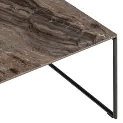 Edition Klubtisch Fortuna Ceramic 2, Gloss Frappucino