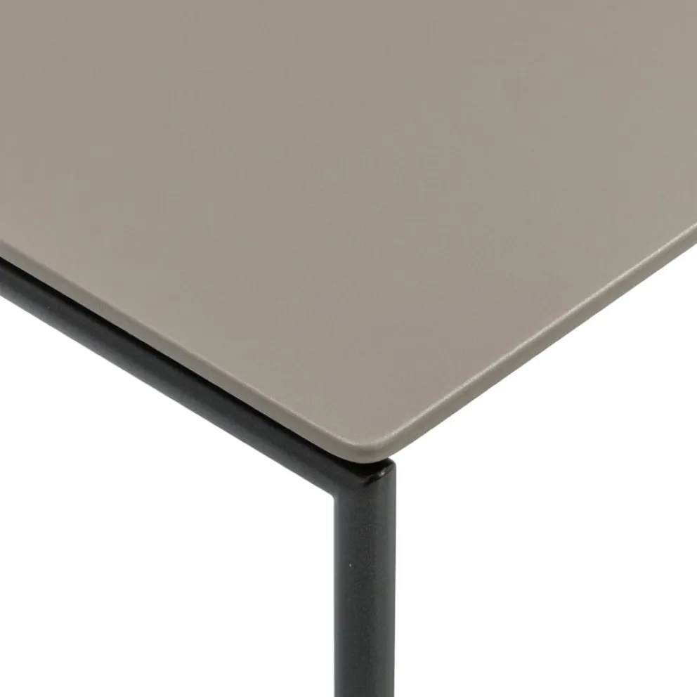 Edition Klubtisch Fortuna Spruzza 070 Taupe New