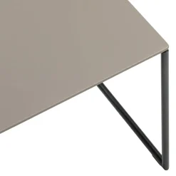 Edition Klubtisch Fortuna Spruzza 070 Taupe New