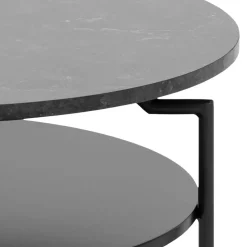 Johann Jakob Klubtisch Goldington schwarz Outlet