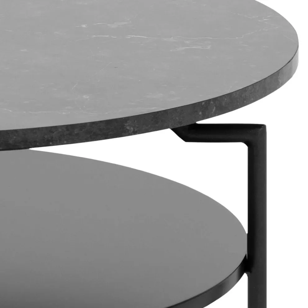 Johann Jakob Klubtisch Goldington schwarz Outlet