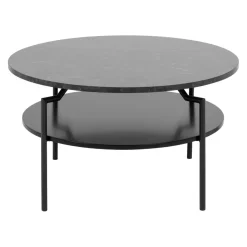 Johann Jakob Klubtisch Goldington schwarz Outlet