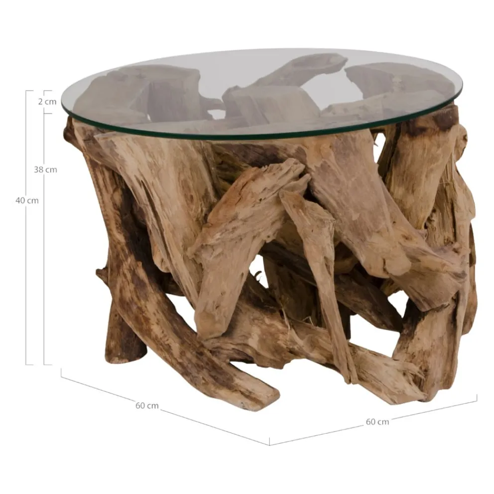 Johann Jakob Klubtisch Grand Canyon transparent Best