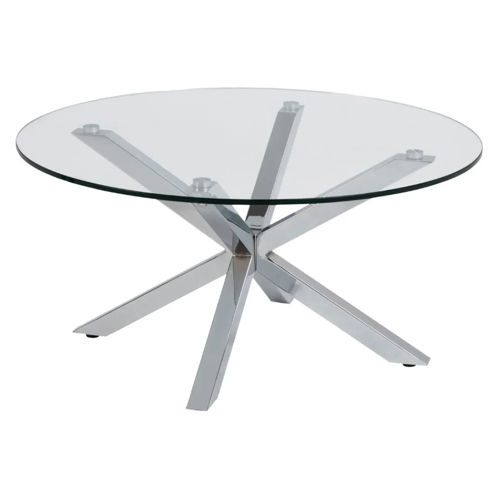 Johann Jakob Klubtisch Heaven silber, transparent New