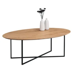 Johann Jakob Klubtisch Keno 3 wildeichefarbig Sale