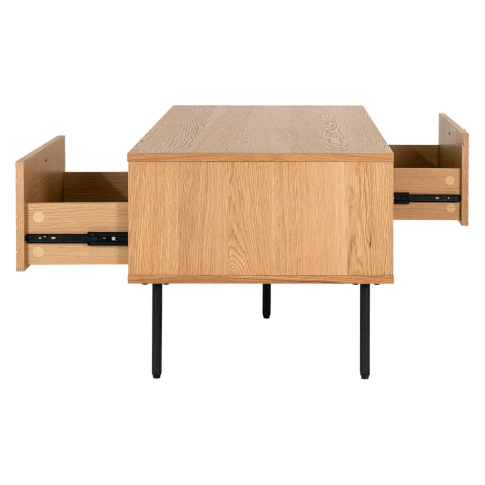 Johann Jakob Klubtisch Kyoto eichefarbig Discount