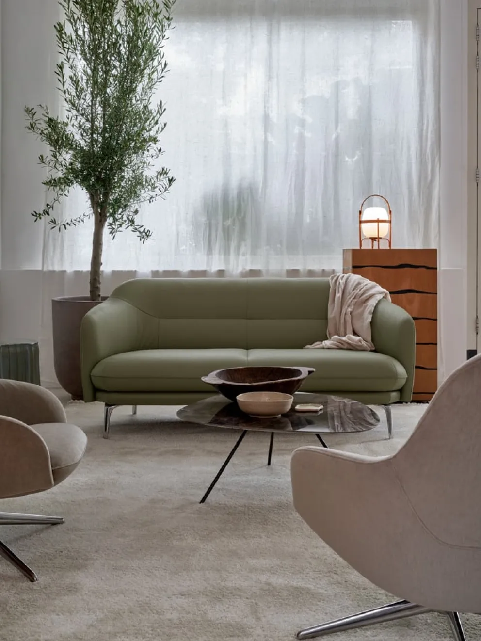 LEOLUX Klubtisch Liliom eiche Online