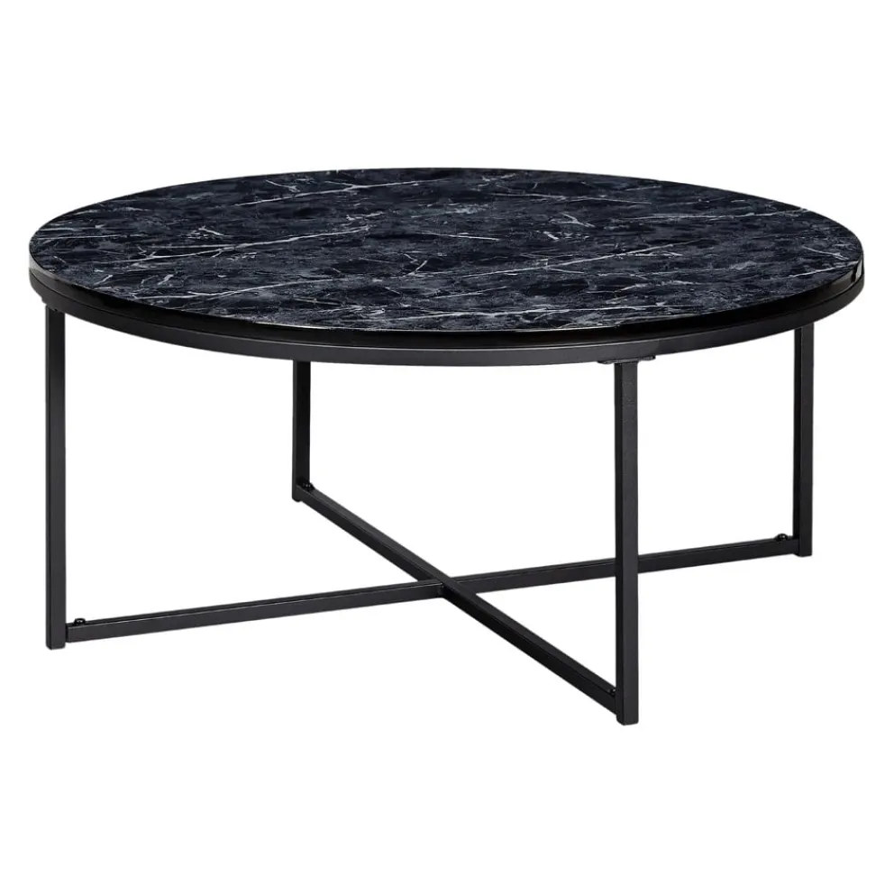 MID.YOU Klubtisch Marmor schwarz Sale