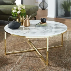 MID.YOU Klubtisch Marmor weiss Online