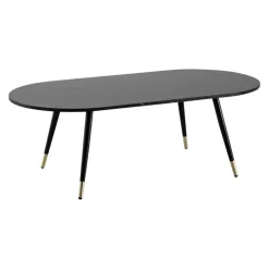 MID.YOU Klubtisch Marmor schwarz Outlet
