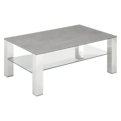 Johann Jakob Klubtisch Puno grau New