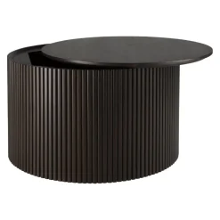 Ethnicraft Klubtisch Roller Max dunkelbraun Outlet