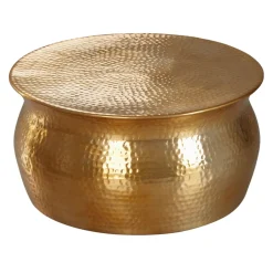 MID.YOU Klubtisch Rund gold Discount