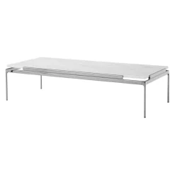 &Tradition Klubtisch Sett alufarbig, weiss Clearance