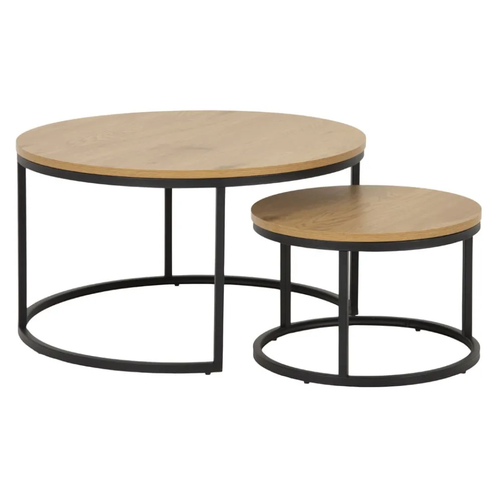 Johann Jakob Klubtisch Spiro wildeichefarbig Discount