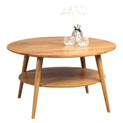 Johann Jakob Klubtisch Stella wildeichefarbig Clearance