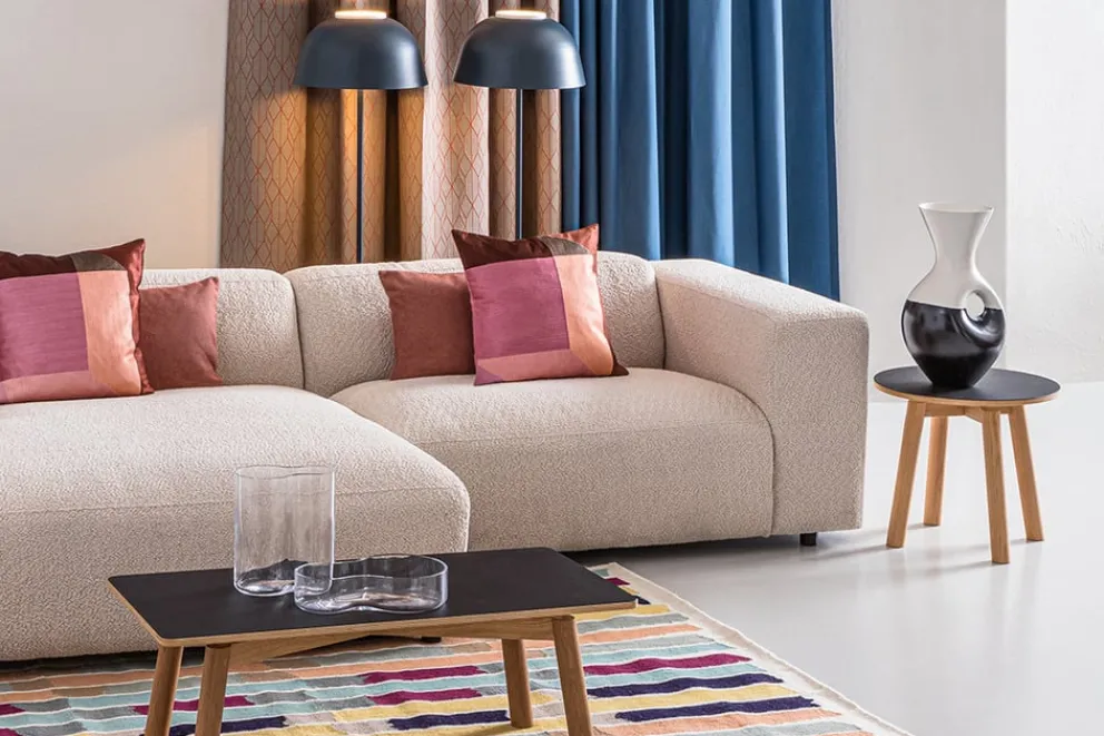 atelier pfister Klubtisch Surpierre eiche, tiefschwarz Discount