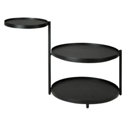 Ethnicraft Klubtisch Swivel schwarz Discount