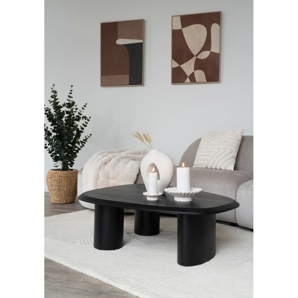 Johann Jakob Klubtisch Tirano schwarz Outlet