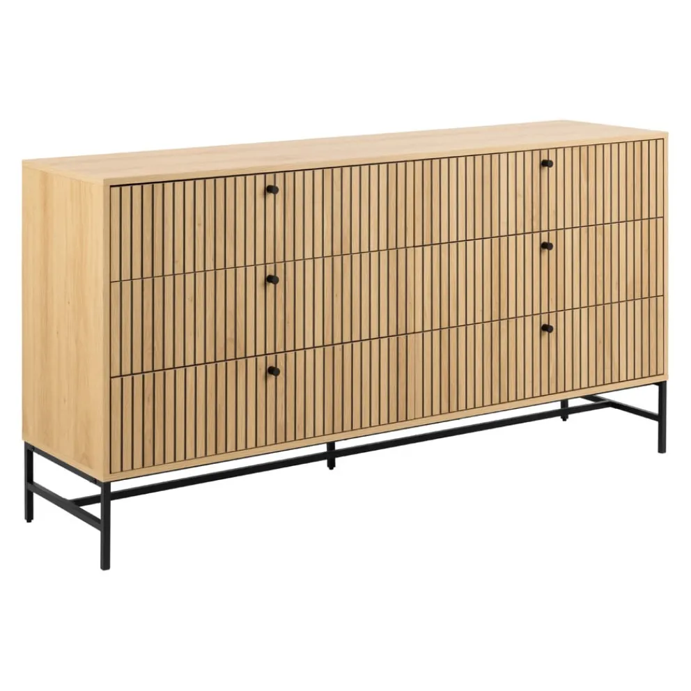 MID.YOU Kommode Albany eichefarbig Clearance