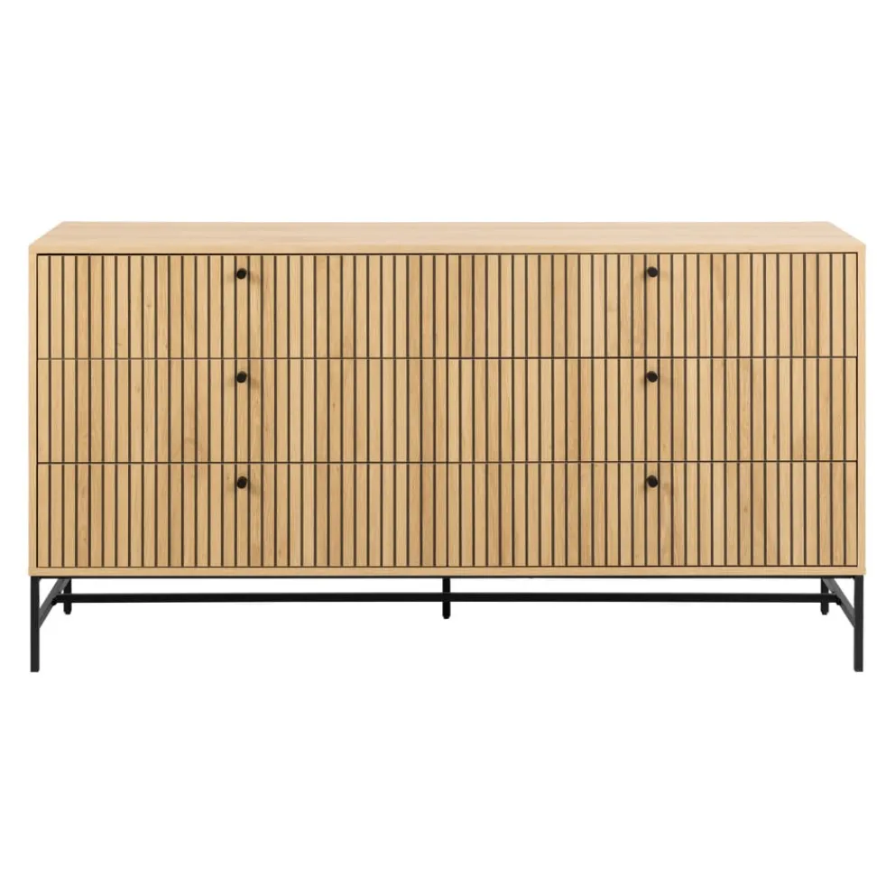 MID.YOU Kommode Albany eichefarbig Clearance