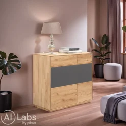 VALNATURA Kommode Avanti eichefarbig