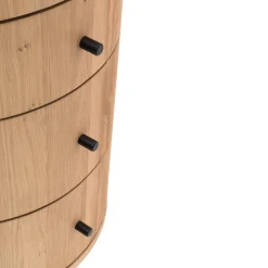 SJÖHOLM Kommode Barrel eichefarbig Online