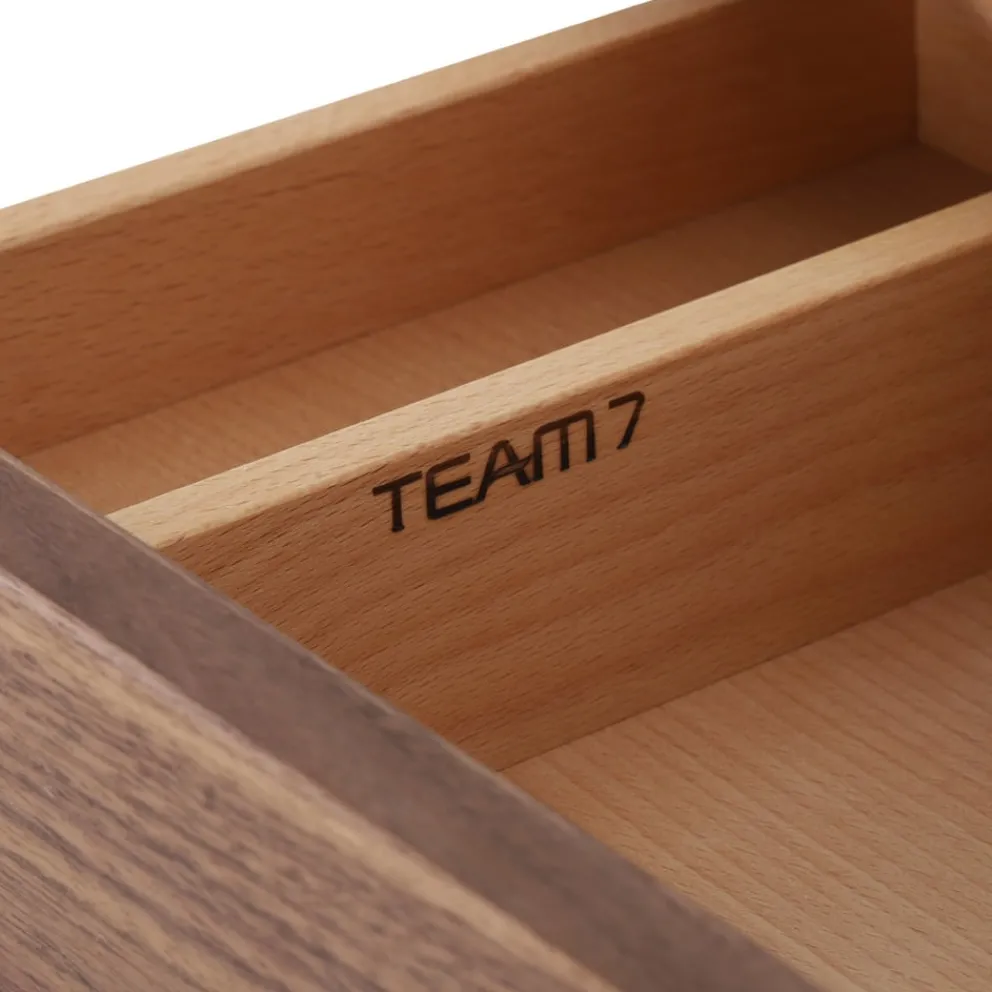 TEAM 7 Kommode Cubus nussbaumfarbig Sale
