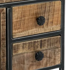 Landscape Kommode Duke mangofarbig, schwarz Discount