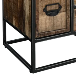 Landscape Kommode Duke mangofarbig, schwarz Discount